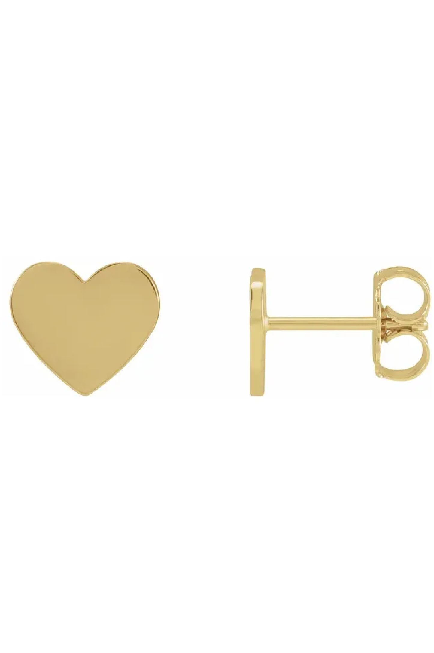 HEART STUD EARRING